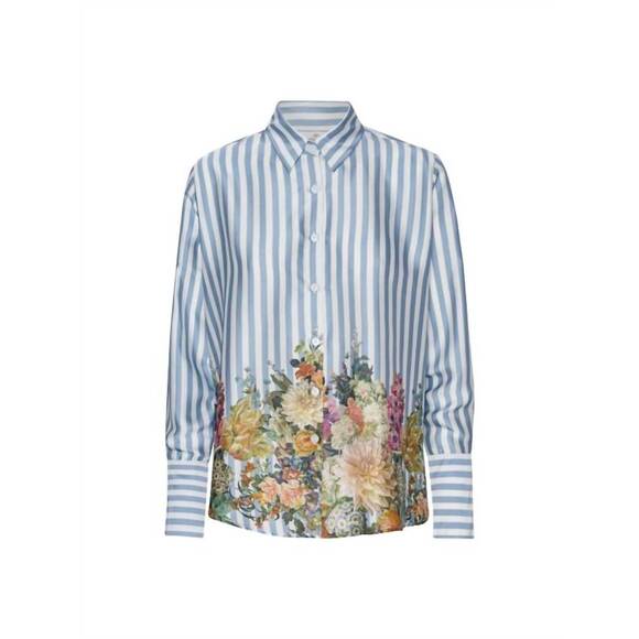 KARMAMIA Tops - NEW KARMAMIA women's joseph shirt in floral stripe